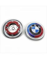 BMW F15 F16 X5 X6 Roundel Kith Logo Hatch Back Trunk Emblem |Blue White