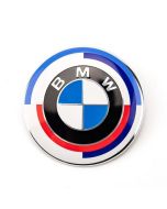BMW M 50th Anniversary Hood Roundel Emblem for BMW 7 Series and BMW X7(G07) |Blue/White|95mm