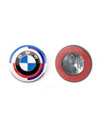 BMW M 50th Anniversary Hood Emblem logo Front badge Roundel 82mm E63 E64