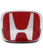 Honda front emblem rear badge steering wheel emblem | Red