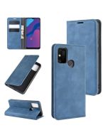 Honor Play 9A Super Soft Leather Flip Cover Phone Case Dual Invisible Magnets Snap