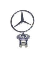 Hood Emblem Mercedes Benz Silver Star Emblem A1408800286