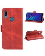 Huawei Y6 2019 Flip Cover Leather Wallet Case with dual magnetic closure