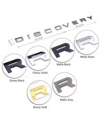 LAND ROVER BONNET BOOT BADGE RANGE ROVER DISCOVERY Letter Stickers