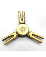 Metal Fidget Spinner Antique finish Jeans Hand Spinner Fidget Toy Zinc Alloy