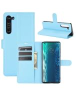 Motorola Edge Phone Case Wallet Flip Cover Folio Leather Case Stand Display Card Pocket