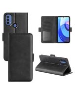 Motorola Moto E30 | E40 Flip Cover Leather Wallet Case with Dual Magnetic Closure