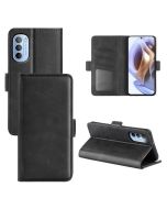Motorola moto g31 Flip Cover Leather Wallet Case with Dual Magnetic Closure