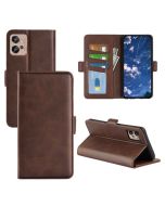 Motorola moto g32 Flip Cover Leather Wallet Case with Dual Magnetic Closure