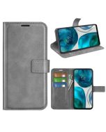 Motorola moto g42 Flip Cover Leather Wallet Case with Rectangle Magnetic Snap