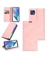 Motorola moto g50 5G Super Soft Leather Flip Cover Phone Case Dual Invisible Magnets Snap