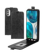 Motorola Moto G52 Leather Flip Phone Case Flip Cover Vertical Open Wallet Case