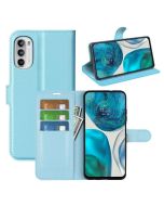 Motorola Moto G52 Phone Case Wallet Flip Cover Folio Leather Case Stand Display Card Pocket