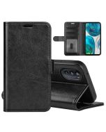 Motorola moto g52j 5G Flip Folio Leather Wallet Case with ID and Credit Card Pockets