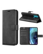 Motorola moto g71 5g Flip Cover Leather Wallet Case with Rectangle Magnetic Snap