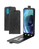 Motorola moto g71 5g Leather Flip Phone Case Flip Cover Vertical Open Wallet Case