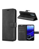 Motorola moto g 5g (2022) Flip Cover Leather Wallet Case with Rectangle Magnetic Snap