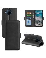 Nokia X100 5G Flip Cover Leather Wallet Case with Dual Magnetic Closure