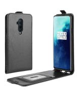 OnePlus 7T Pro Leather Flip Phone Case Flip Cover Vertical Open Wallet Case