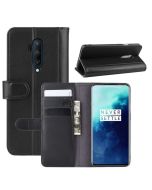 OnePlus 7T Pro Phone Case Wallet Flip Cover Folio Genuine Leather Case Stand Display Card Pocket