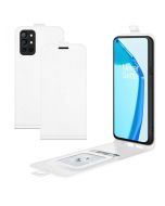 OnePlus 9R Leather Flip Phone Case Flip Cover Vertical Open Wallet Case