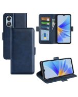 OPPO A17 Flip Cover Leather Wallet Case with Dual Magnetic Closure