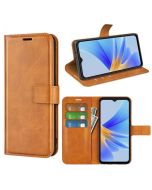OPPO A17 Flip Cover Leather Wallet Case with Rectangle Magnetic Snap