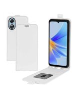 OPPO A17 Leather Flip Phone Case Flip Cover Vertical Open Wallet Case