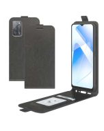 OPPO A55 5G Leather Flip Phone Case Flip Cover Vertical Open Wallet Case