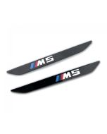 Pair of M5 Fender Grille Side Vent Logo Emblem Badge Stickers