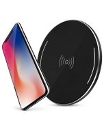 Qi Wireless Charger with Anti-Slip Rubber for iPhone X and All Qi-Enabled Phone