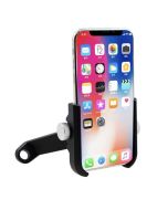 Quick Release Adjustable & Rotatable Aluminum Phone Holder for Bike and Motorcycle