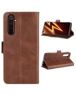 Realme 6 Pro Flip Cover Leather Wallet Case with Dual Magnetic Closure