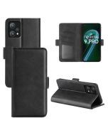 Realme 9 Pro Flip Cover Leather Wallet Case with Dual Magnetic Closure