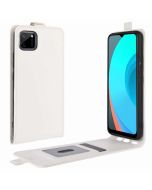 Realme C11 Leather Flip Phone Case Flip Cover Vertical Open Wallet Case