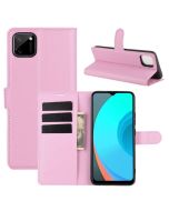 Realme C11 Phone Case Wallet Flip Cover Folio Leather Case Stand Display Card Pocket
