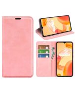 realme C30 Super Soft Leather Flip Cover Phone Case Dual Invisible Magnets Snap