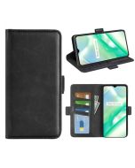 realme C33 Flip Cover Leather Wallet Case with Dual Magnetic Closure