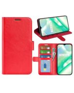 realme C33 Flip Folio Leather Wallet Case with ID and Credit Card Pockets