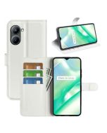 realme C33 Phone Case Wallet Flip Cover Folio Leather Case Stand Display Card Pocket