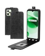 Realme C35 Leather Flip Phone Case Flip Cover Vertical Open Wallet Case