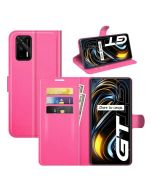 Realme GT 5G /Realme Q3 Pro 5G Phone Case Wallet Flip Cover Folio Leather Case Stand Display Card Pocket