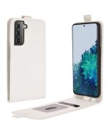 Samsung Galaxy S21 Leather Flip Phone Case Flip Cover Vertical Open Wallet Case