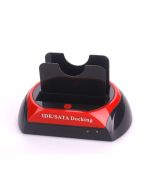 USB2.0 Dual HDD Docking IDE Sata ALL in 1 HDD Docking One Touch Backup + HUB