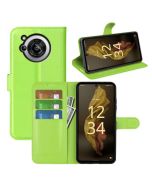 Sharp AQUOS R7 Phone Case Wallet Flip Cover Folio Leather Case Stand Display Card Pocket