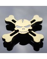 Skull and crossbones Fidget Spinner Aluminum Alloy cool Hand Spinner 