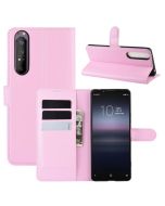Sony Xperia 1 II Phone Case Wallet Flip Cover Folio Leather Case Stand Display Card Pocket