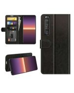Sony Xperia 1 III Flip Folio Leather Wallet Case with ID and Credit Card Pockets