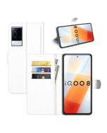 vivo iQOO 8 Phone Case Wallet Flip Cover Folio Leather Case Stand Display Card Pocket