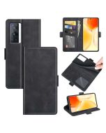 vivo X70 Pro Flip Cover Leather Wallet Case with Dual Magnetic Closure